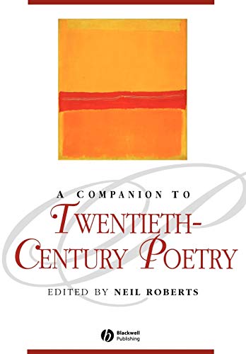 A Companion of Twentieth-Century Poetry (Blackwell Companions to Literature and Culture) von Wiley